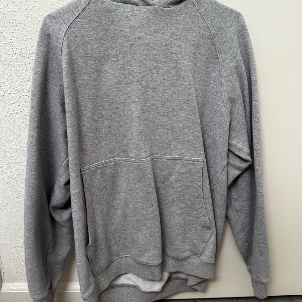Publish Men’s Hoodie Long Sleeve Crew Neck Pullover Sweatshirt Gray Medium